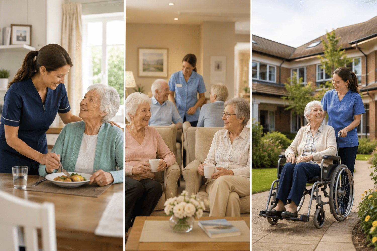 Understanding Different Types of Care: In-Home (Domiciliary Care), Assisted Living, and Nursing Homes